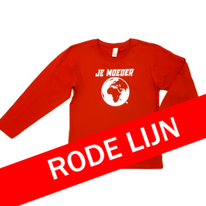Kids Rode Lijn demo longsleeve from Je Moeder