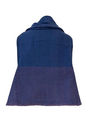 Wool Silk Cape Forest Gir from JULAHAS