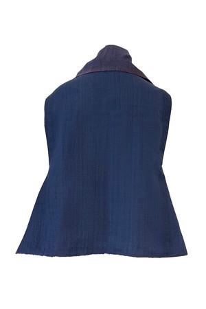 Wool Silk Cape Forest Gir from JULAHAS