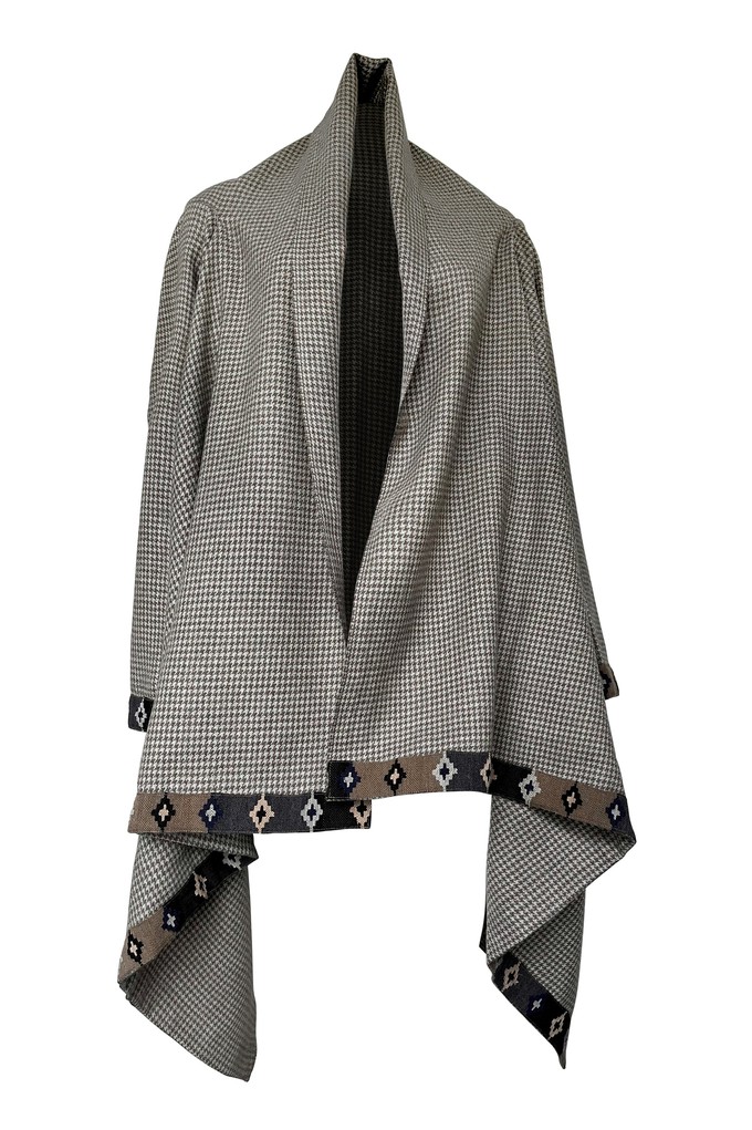 NEW! Wool Cape Coat Cocoon Greige from JULAHAS