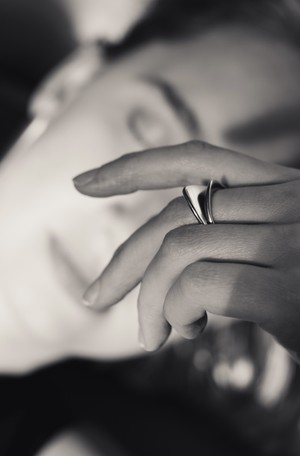 Meander duo ring | Silver from Julia Otilia