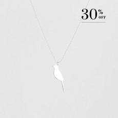 Gracious bird necklace silver 30% SALE van Julia Otilia