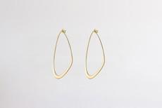 Ebb Tide earrings gold plated via Julia Otilia