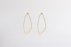 Ebb Tide earrings gold plated from Julia Otilia