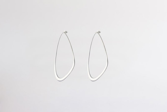 Ebb Tide earrings silver from Julia Otilia