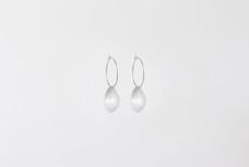 Singö | Creole earrings silver via Julia Otilia