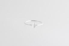 Mini leaf ring silver van Julia Otilia