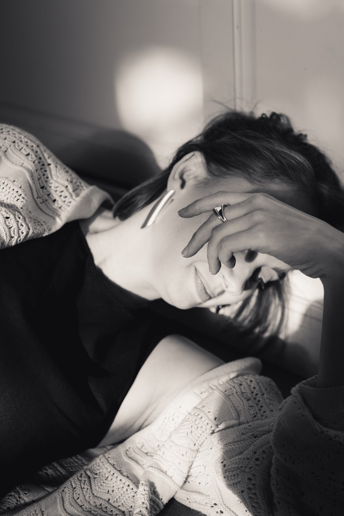 Meander duo ring | Silver from Julia Otilia