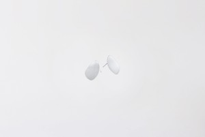 Singö | Matte stud earrings silver from Julia Otilia