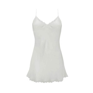 100% Pure Silk Camisole Top in White from JulieMay Lingerie