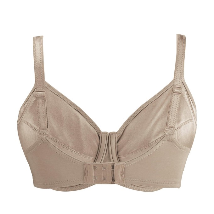 Shell-Underwired Silk & Organic Cotton Full Cup Bra with removable paddings from JulieMay Lingerie
