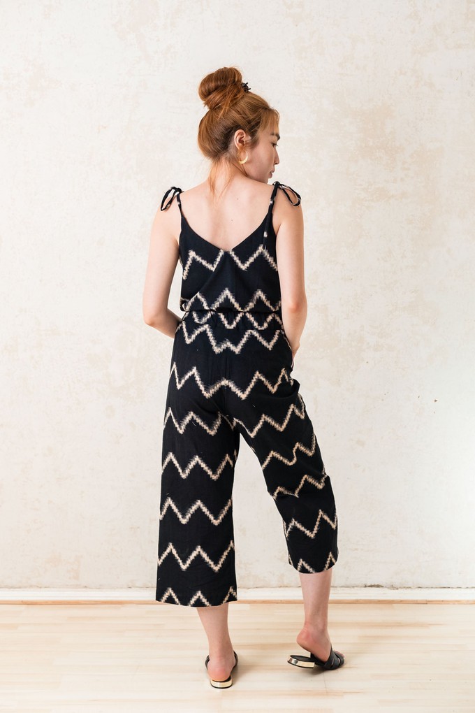 Organic Cotton Culotte Chetana Zigzag from Jyoti - Fair Works