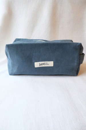 Cotton toiletry bag Phavvaara Ocean from Jyoti - Fair Works