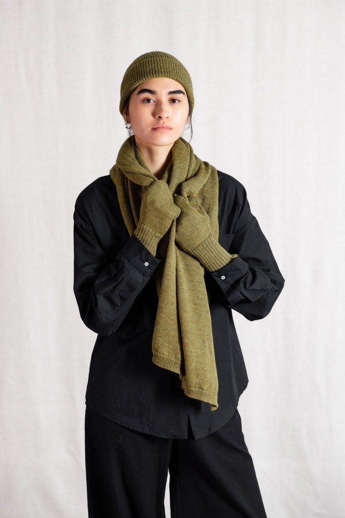 Baby Alpaca Mitten Gloves Paita Dijon from Jyoti - Fair Works