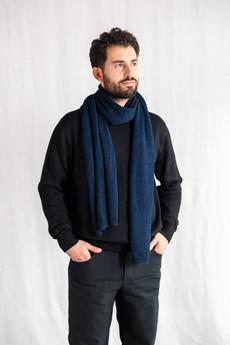 Baby-Alpaka Schal Paracas Navy via Jyoti - Fair Works