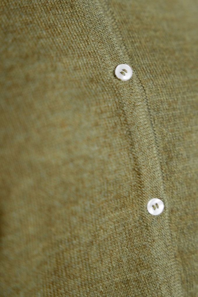 Baby-Alpaka Strickcardigan Navan Dijon from Jyoti - Fair Works