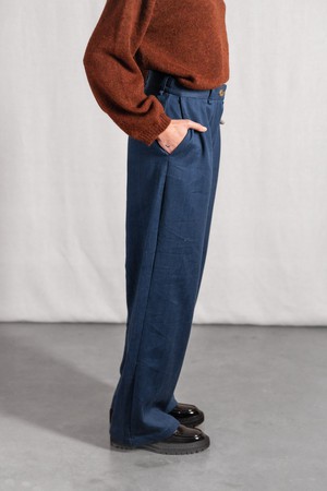 Organic cotton denim trousers Suhrutam Denim from Jyoti - Fair Works