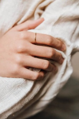 Maalia Brass Ring from Jyoti - Fair Works