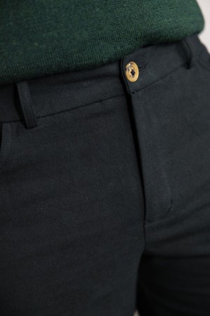 Organic cotton trousers Prakrit Black from Jyoti - Fair Works
