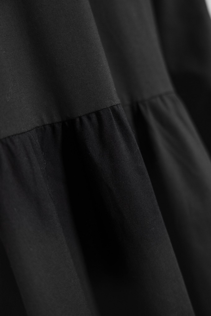 Organic cotton dress Savera Black from Jyoti - Fair Works