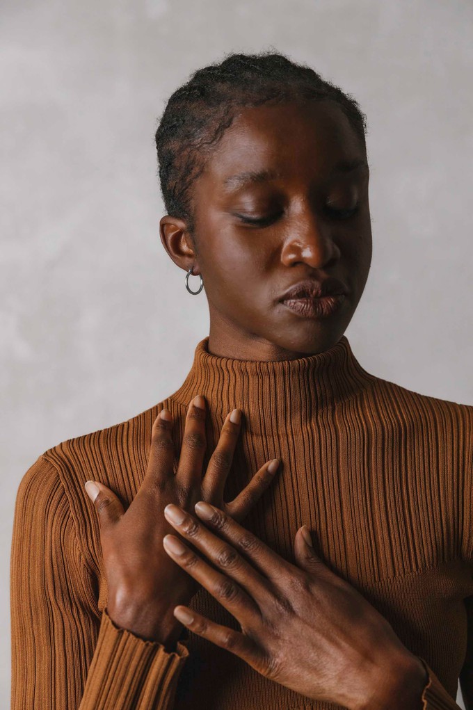 Hoop earrings Goalie Silver from Jyoti - Fair Works
