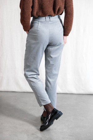 Organic cotton corduroy trousers Suruht Nebel from Jyoti - Fair Works