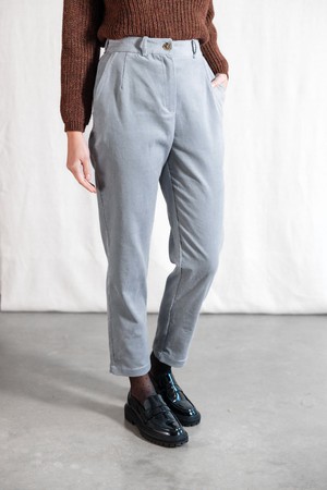 Organic cotton corduroy trousers Suruht Nebel from Jyoti - Fair Works