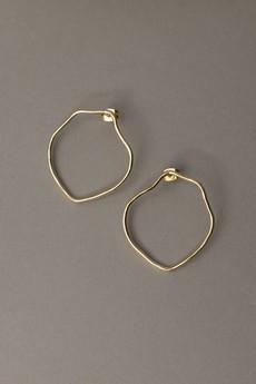 Earring Jaivik Brass via Jyoti - Fair Works