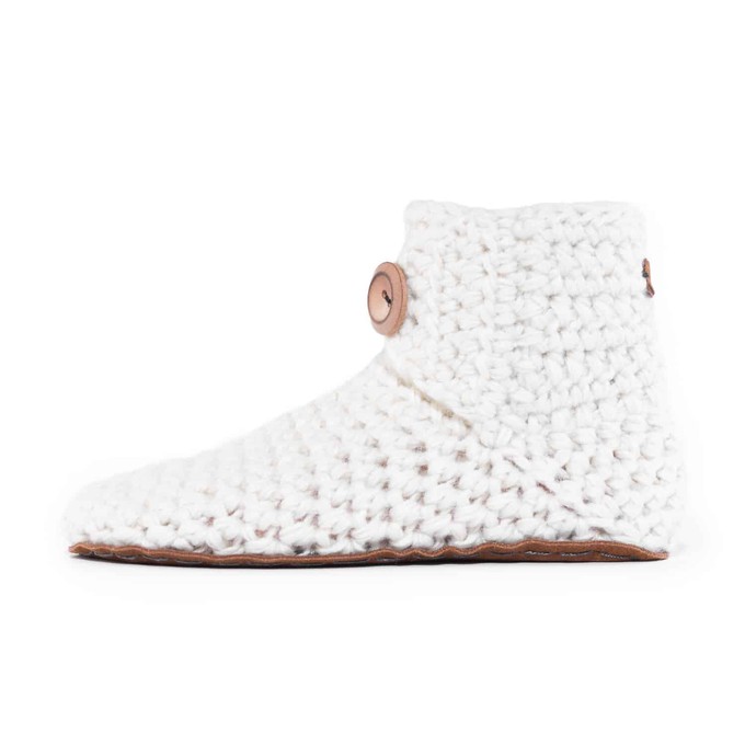 Snow Wool Bamboo Bootie Slippers from Kingdom of Wow!