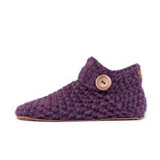 Lavender Bamboo Wool Ankle Booties via Kingdom of Wow!
