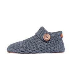 Charcoal Bamboo Wool Ankle Booties via Kingdom of Wow!