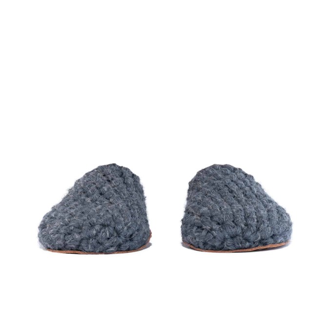 Charcoal Bamboo Wool Slippers | Original from Kingdom of Wow!