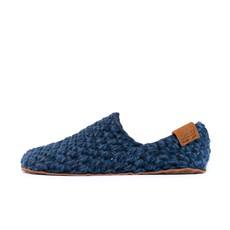 Light Bamboo Wool Slippers in Midnight Blue via Kingdom of Wow!
