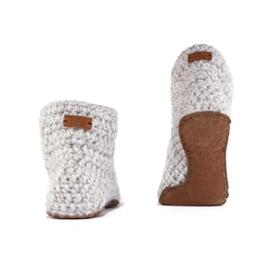 Chai Wool Bamboo Bootie Slippers from Kingdom of Wow!