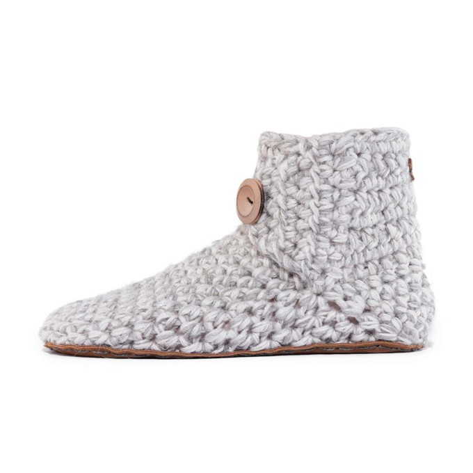 Chai Wool Bamboo Bootie Slippers from Kingdom of Wow!