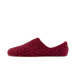 Wine Wool Bamboo Slippers from Kingdom of Wow!