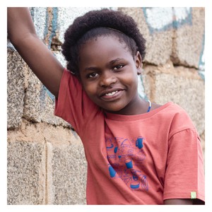 JIKONI Kids Shirt Marsala from Kipepeo-Clothing