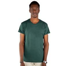 BASIC Men Shirt Dark Green via Kipepeo-Clothing