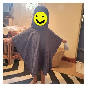 WANYAMA Baby Towel White from Kipepeo-Clothing