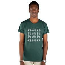 BAISIKELI V.2 Men Shirt Dark Green van Kipepeo-Clothing