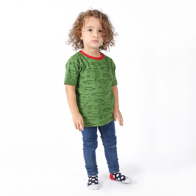 CROCODILES Kids Shirt from Kipepeo-Clothing