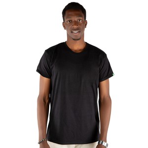 3X Basic Men Shirt Black from Kipepeo-Clothing
