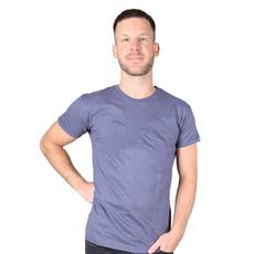 BASIC Men Shirt Charcoal Grey via Kipepeo-Clothing