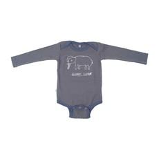 ELEPHANT Babybody Dark Green via Kipepeo-Clothing