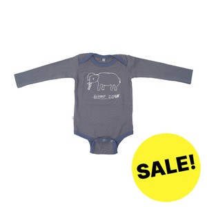 ELEPHANT Babybody Dark Green from Kipepeo-Clothing