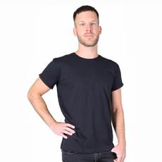 BASIC Männer T-Shirt Schwarz via Kipepeo-Clothing