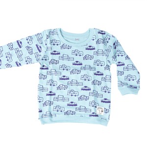 CARS Baby Pyjama Light Blue from Kipepeo-Clothing