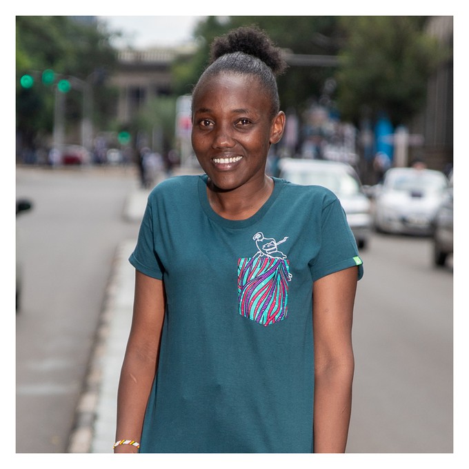 KASUKU Women Shirt from Kipepeo-Clothing