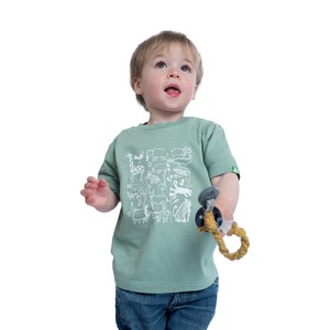 SERENGETI Kids Shirt Mint Green from Kipepeo-Clothing