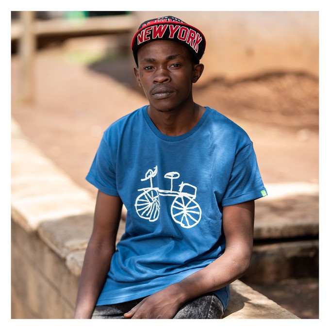 BAISIKELI Men Shirt from Kipepeo-Clothing